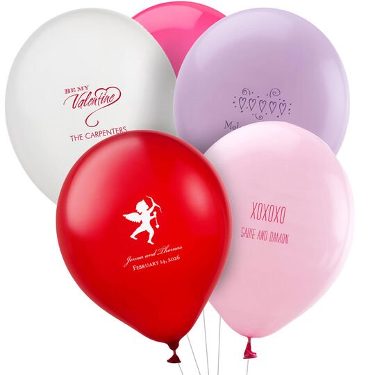 Design Your Own Valentine's Day Latex Balloons